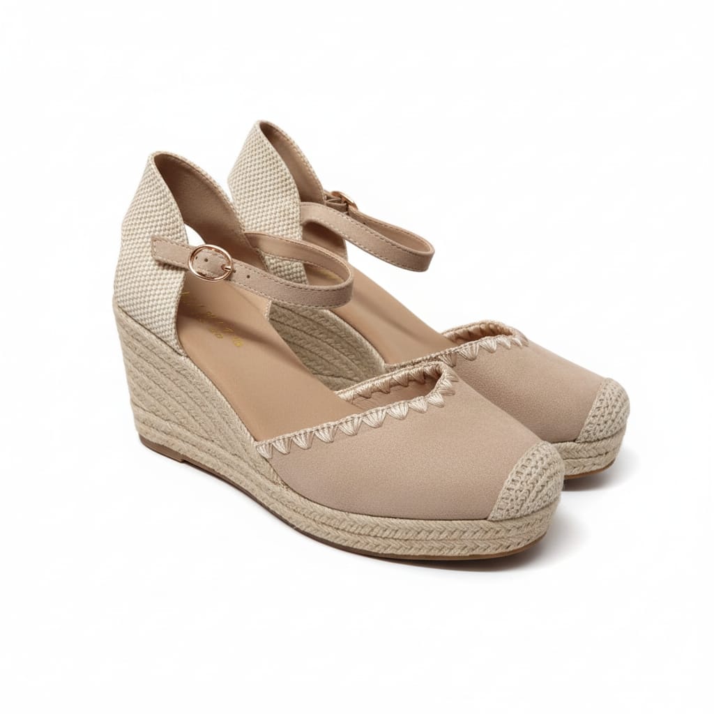 Plataformas de lazo marca Gossip Color Beige
