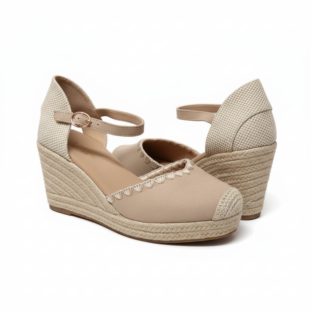 Plataformas de lazo marca Gossip Color Beige
