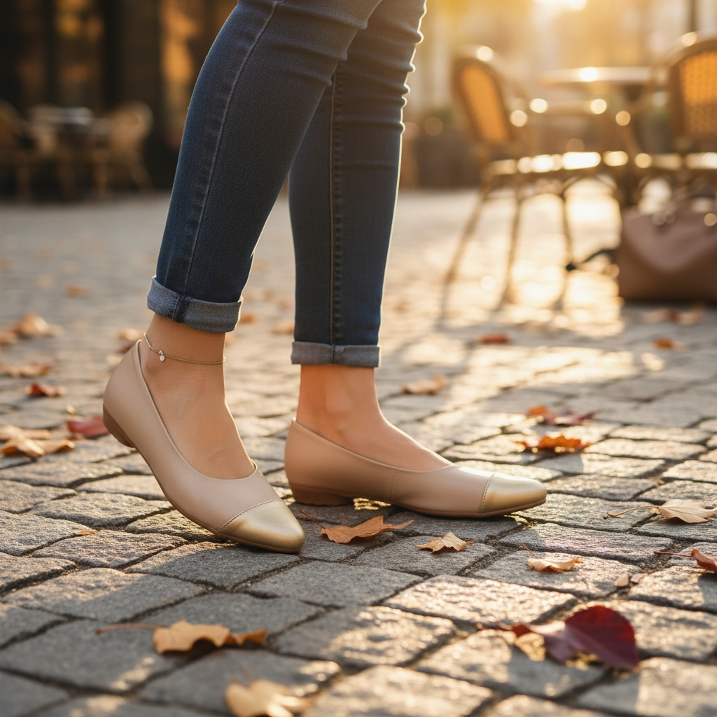 Flats Chanel sempiel beige y champagne