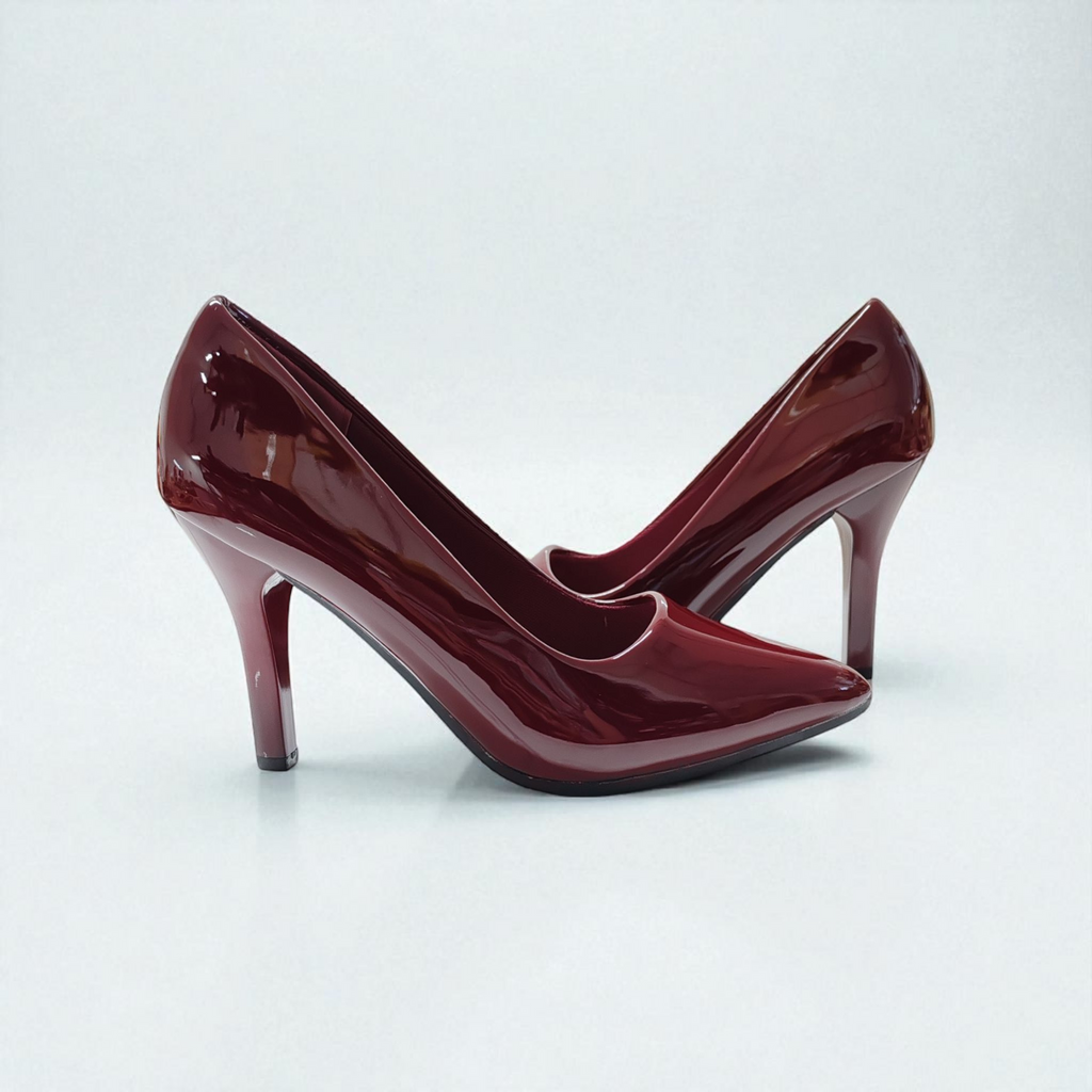Tacones Stilettos Ciara Color Vino tinto