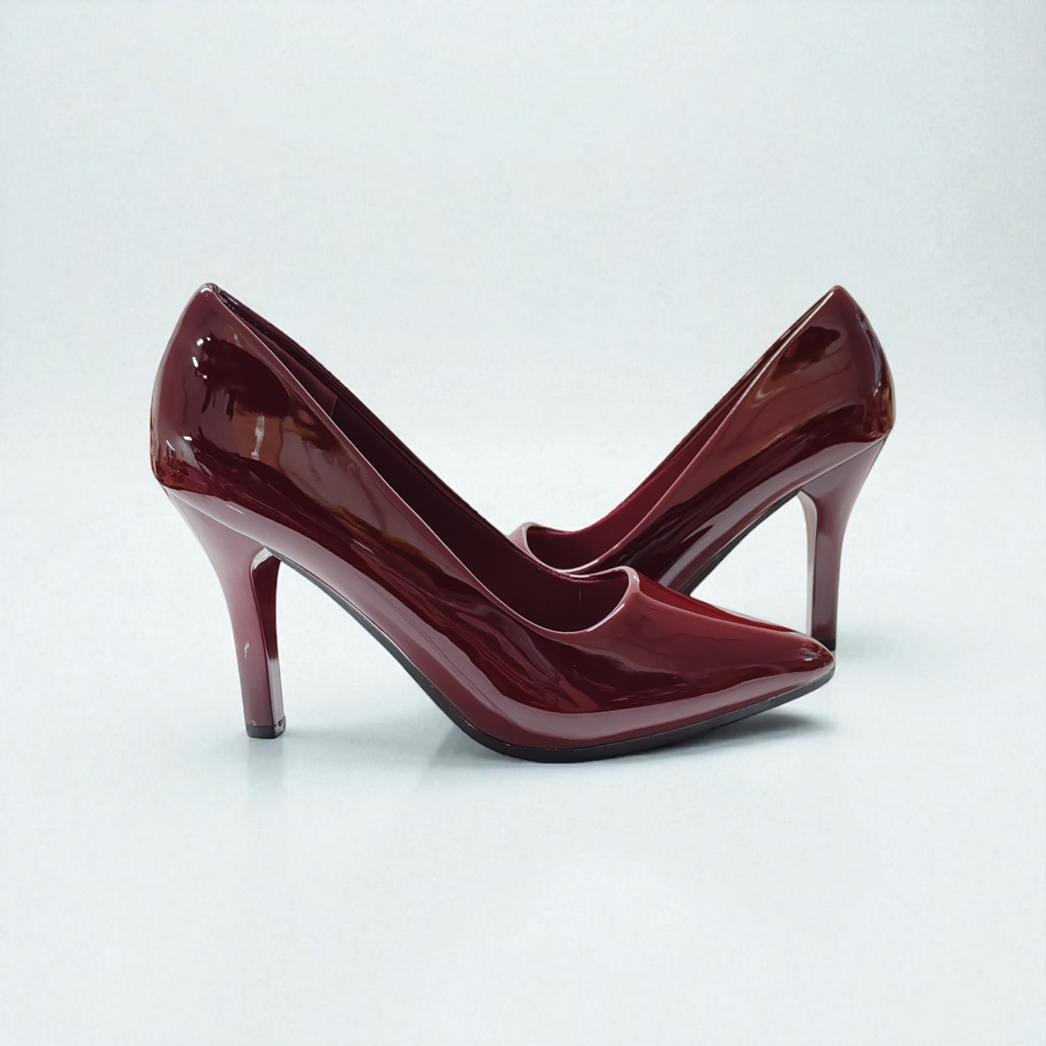 Tacones Stilettos Ciara Color Vino tinto